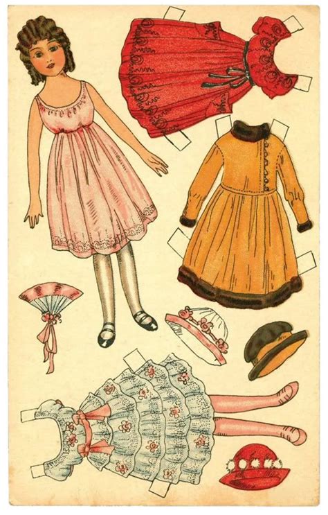 164 best Vintage Paper Dolls images on Pinterest | Vintage paper dolls ...