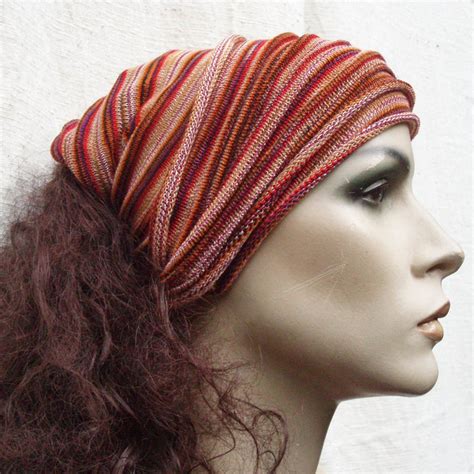 Head Wrap Turban Natural Cotton Fresh Bright Colours Stripe Maxi Size ...