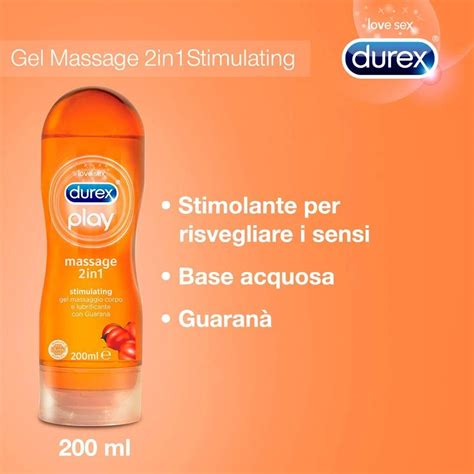 Durex Massage 2 In 1 Sensual Lubrificante Intimo Guaranà - ScontiFy.net - Offerte E Coupon: #BESLY!