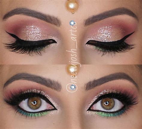 Colorful eye makeup, perfect for Indian bridal looks | Indian eye ...