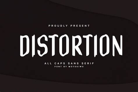 Download Distortion distorted font | fontsme.com