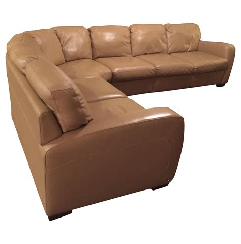 Natuzzi Leather Sofa Bed Sectional | Baci Living Room