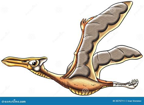 Teradactyl illustration stock illustration. Illustration of rendering ...