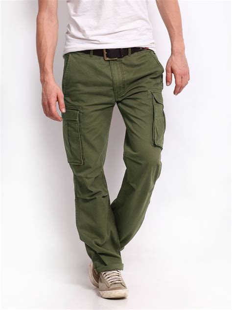 Green Cargo Pants Outfit Men, Olive Green Cargo Pants, Olive Pants ...