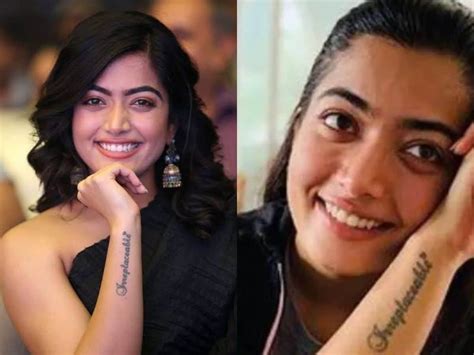 Discover more than 88 rashmika hand tattoo super hot - in.coedo.com.vn