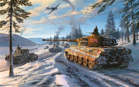 Panther Tank, Tiger Tank, Tiger Ii, World Of Tanks, Ardennes, Panzer Tattoo, Tank Wallpaper ...