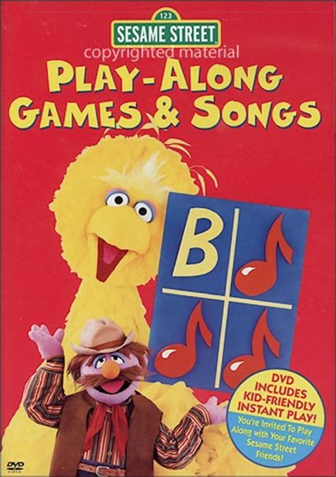 Sesame Street: Play Along Games & Songs (DVD 2005) | DVD Empire