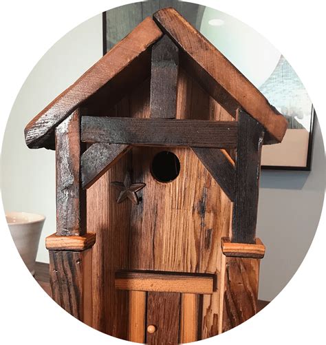 farmhouse style birdhouse – Joe White – Woodworker