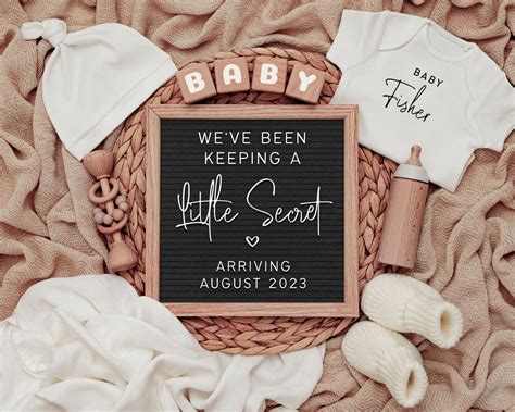 Gender Neutral Baby Announcement Digital We've Been - Etsy