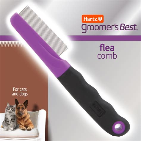 HARTZ Groomer's Best Flea Comb for Dogs & Cats - Chewy.com