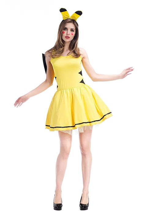 Pikachu Cosplay Pikachu Costume Funny Dress Cosplay O - vrogue.co