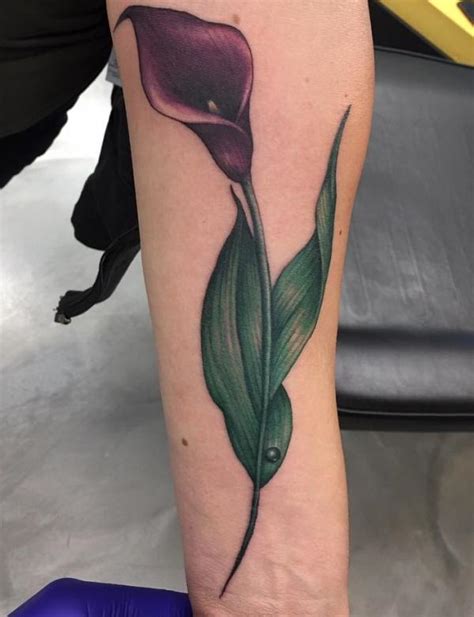 40 Calla Lily Tattoo Designs with Meaning | Art and Design