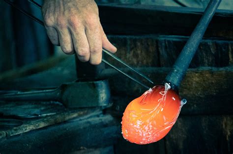 Making A Glass Vase Free Stock Photo - Public Domain Pictures