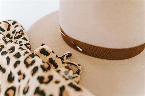 Brown and Black Leopard Print Cowboy Hat · Free Stock Photo