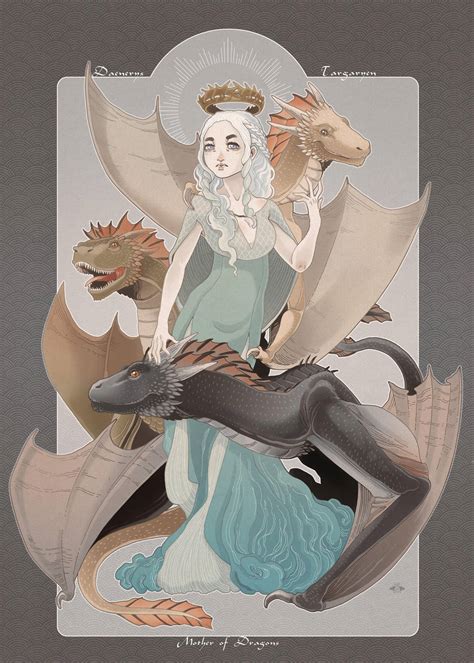 Mother of Dragons by blackBanshee80 on DeviantArt