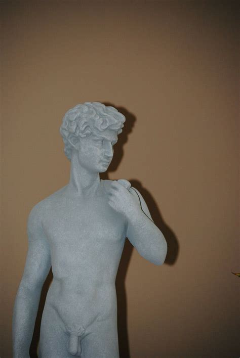 David Sculpture Cement Michelangelo David Naked Man Statue - Etsy