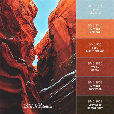 Red Canyon | Red colour palette, Warm colour palette, Color schemes colour palettes