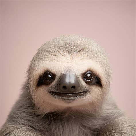 Premium AI Image | photo of a Slow Sloth Treedwelling Climber Sloth ...