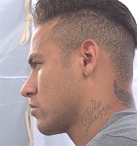 Neymar Jr Tattoos Neck