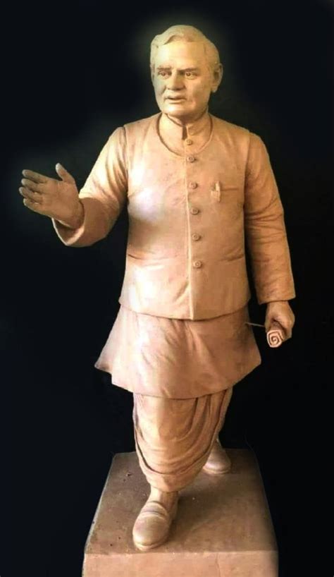 Atal Bihari Vajpayee Marble Statue, Outdoor, Size: 5.8feet at Rs 91000 ...