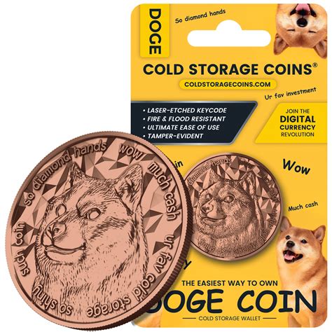 DogeCoin DOGE Cold Storage Wallet – Blockchain Mint