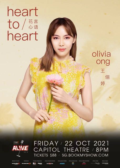 Olivia Ong concert ticket, Tickets & Vouchers, Event Tickets on Carousell