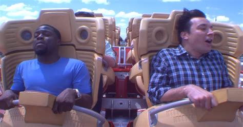 Jimmy Fallon Takes Kevin Hart On A Rollercoaster And His Reaction Will Leave You Laughing ...