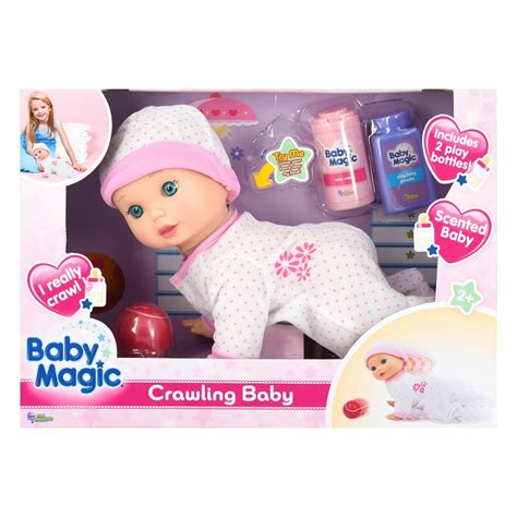 Baby Magic - Baby Magic Crawling Baby Play Set w/ Toy Baby Doll (Scented) - Walmart.com ...