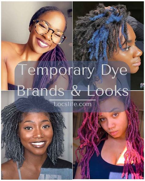 Which Temporary Hair Dye Brands to Try (with Photos) - Locs Life