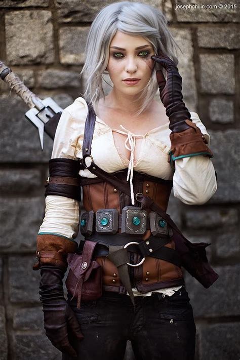 Korsett | The witcher, geralt of rivia cosplay, female geralt, genderbend costume, gamer girl ...