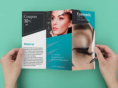 Tri-fold brochure design by atif hussain on Dribbble