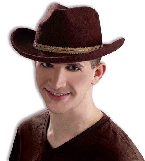 Adult Deluxe Cowboy Hat Brown | $5.99 | The Costume Land