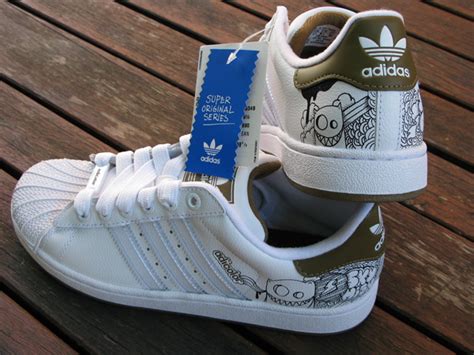 Customized Adidas Superstar on Behance