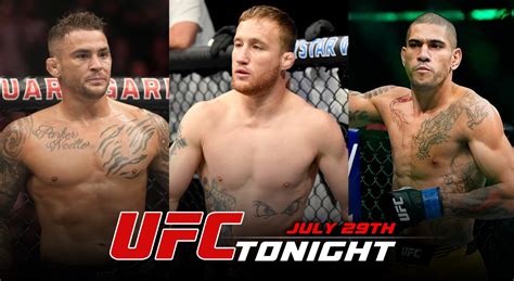 UFC Tonight: Which Fighters Will Compete Tonight At UFC 291(July 29 ...