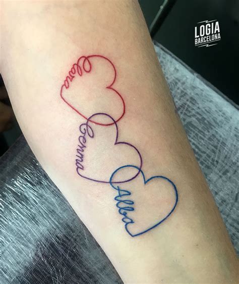 Lista 96+ Foto Tatuajes De Corazon Con Letras Dentro El último