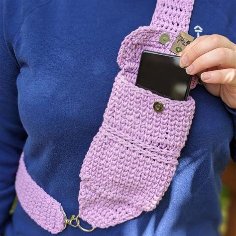Cute, fun crossbody cell phone bag - Handmade Shop Gift Shop By Bygollycrochet