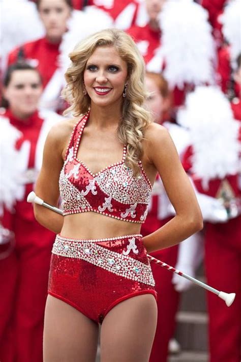 Alabama Crimson Tide Crimsonette | Cheer outfits, Alabama crimson tide ...