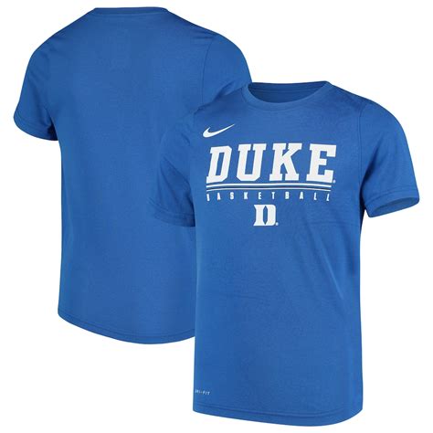 Nike Duke Blue Devils Youth Royal Basketball Legend Performance T-Shirt