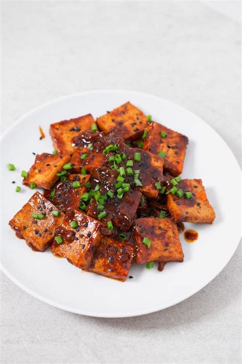 Korean Style Spicy Tofu | Recipe | Tofu, Beef recipes, Vegetarian recipes