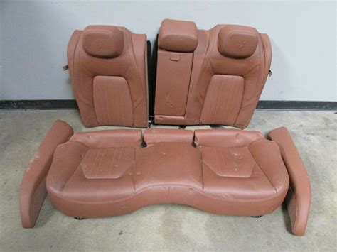 Maserati Ghibli, Complete Rear Seat, Brown, Used