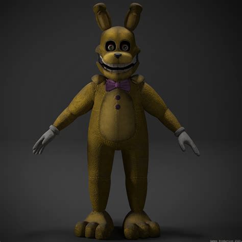 My Springbonnie model from "Into the Pit"- Showcase : r/fivenightsatfreddys