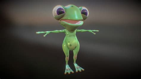 Mr. frog T-pose - Download Free 3D model by Sean Yu DJCAD (@syu_djcad ...