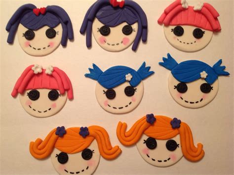 Lalaloopsy cupcake toppers. Lalaloopsy, Cupcake Toppers, Cakes, Desserts, Food, Tailgate ...