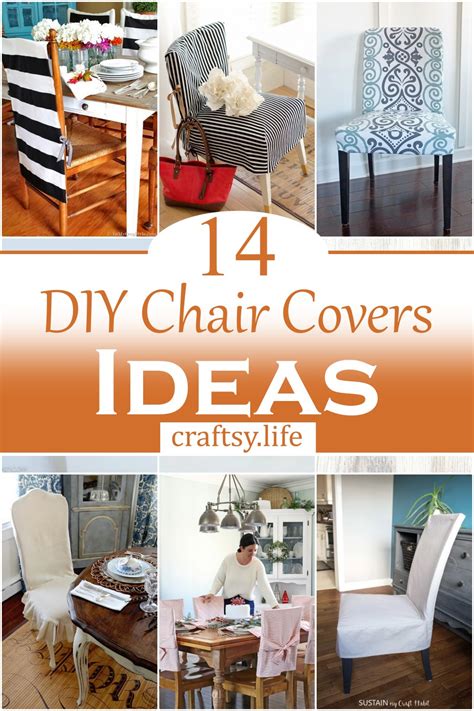 14 DIY Chair Cover Ideas For Home Use - Craftsy