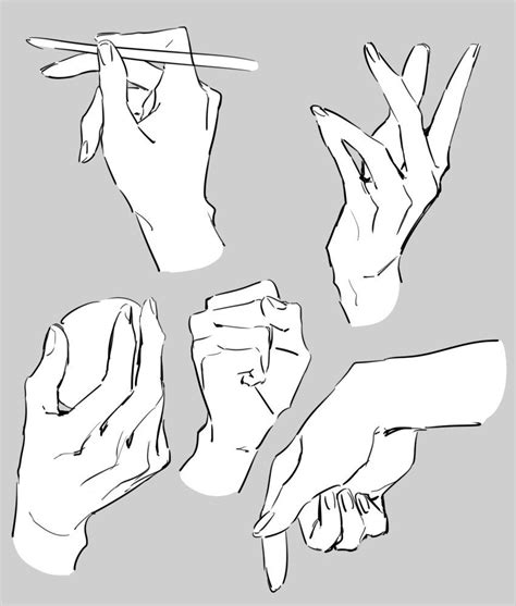 Pin de Rack Lim em DRAW | Referência mão, Como desenhar mãos ...