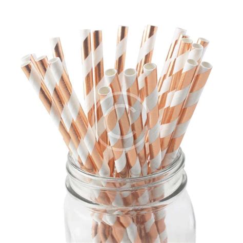 Paper Drinking Striped Straws – PartyMaker Event Planner