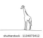 Giraffe Outline Illustration Free Stock Photo - Public Domain Pictures