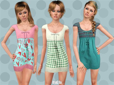 Pretty Girl Summer Dress [Teen] - The Sims 3 Catalog