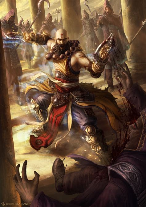 Epic Diablo 3 Fan Art - Deiv Calviz - Illustrations, Concept Art ...