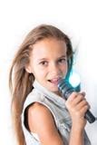 Child Holding Microphone Stock Images - Download 522 Royalty Free Photos